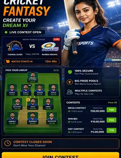 ComFantasy Bet (com fantasy bet) fantasy cricket & matchday visual 3